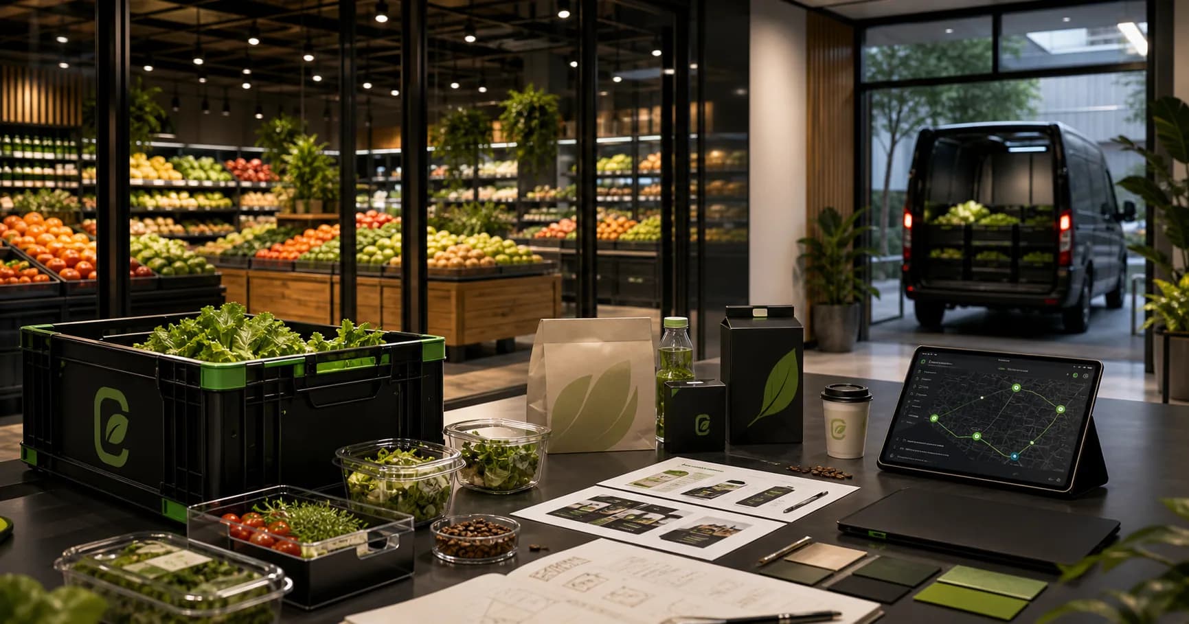 Gastrohub integrated retail and technology ecosystem